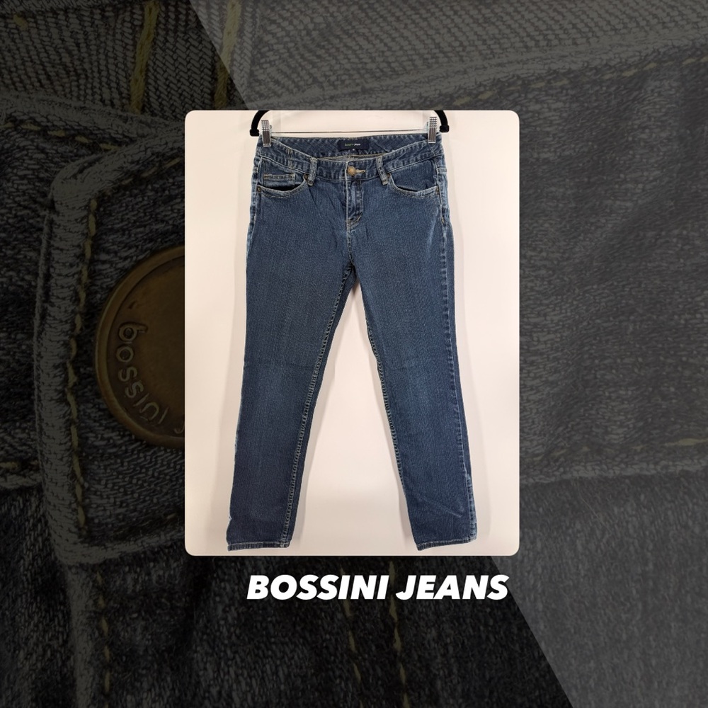 EUC Bossini Jeans Dark Wash Jeans